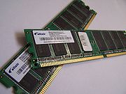 RAM chips, SIMM chips, random access memory